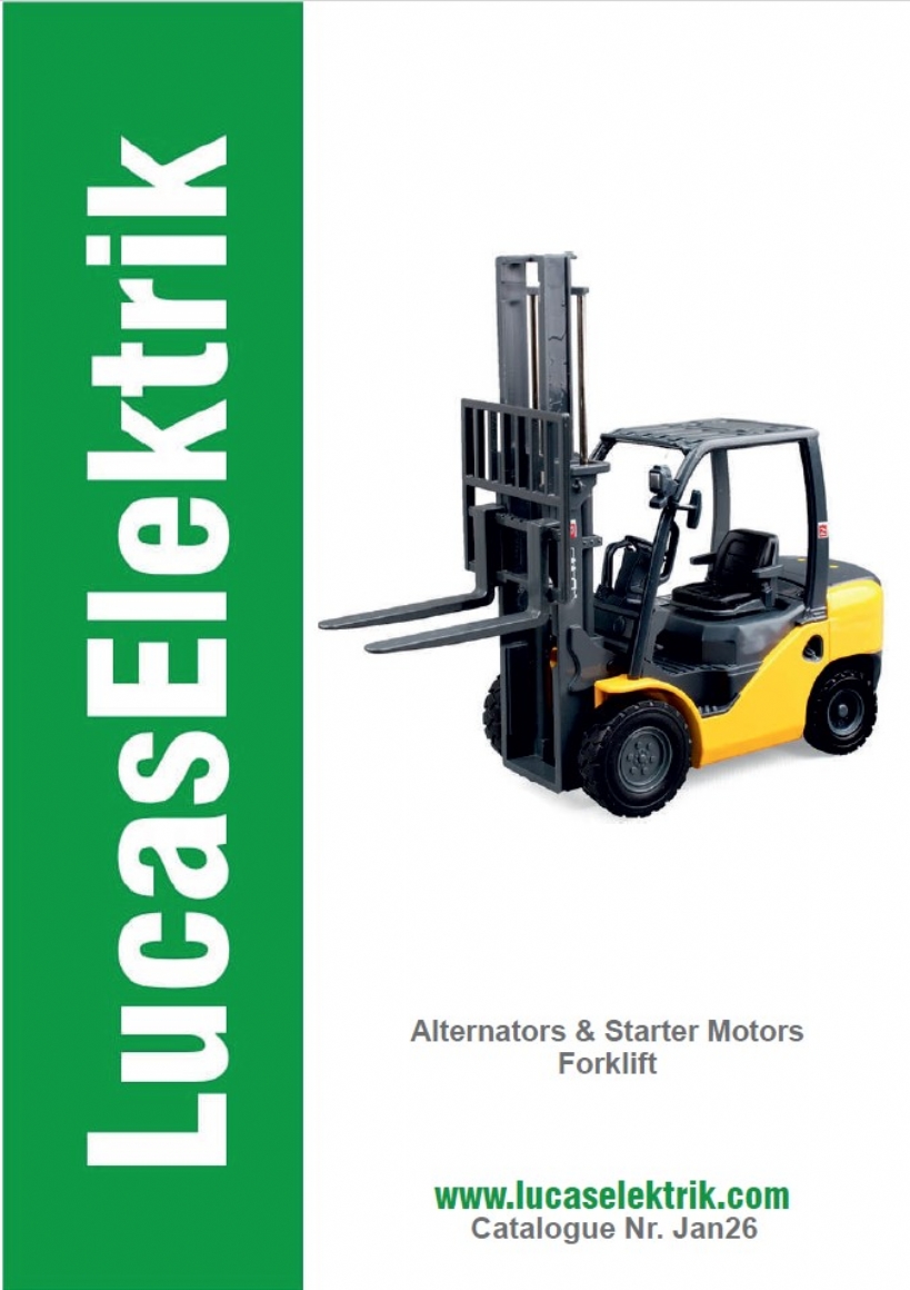 FORKLIFT RANGE CATALOGUE